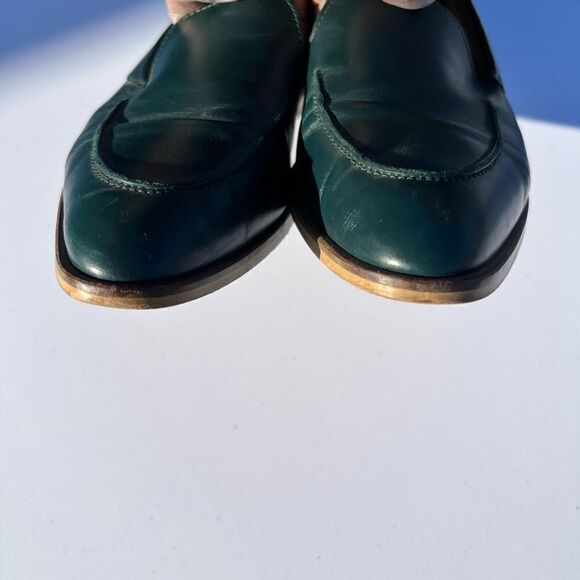 Everlane The Modern Loafer Pointed Toe Shoe Size 9 Ivy Green - Picture 6 of 12